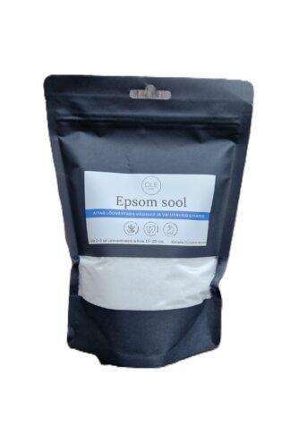 epsom sool lihaste lõõgastamiseks