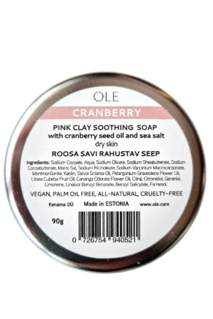 CRANBERRY roos savi rahustav seep karbis